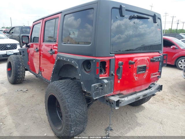 44756352 :رقم المزاد ، 1C4HJWDG0EL295245 vin ، 2014 Jeep Wrangler Unlimited Sport مزاد بيع