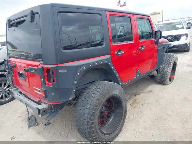 44756352 :رقم المزاد ، 1C4HJWDG0EL295245 vin ، 2014 Jeep Wrangler Unlimited Sport مزاد بيع