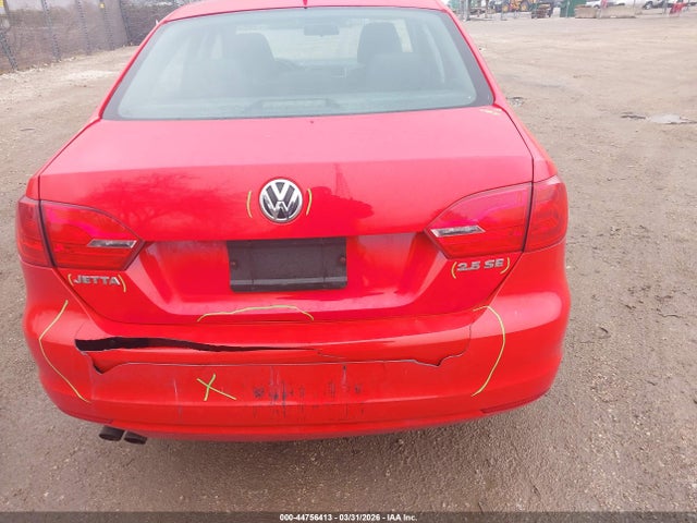 44756413 :رقم المزاد ، 3VWDX7AJ3CM457042 vin ، 2012 Volkswagen Jetta 2.5l Se مزاد بيع