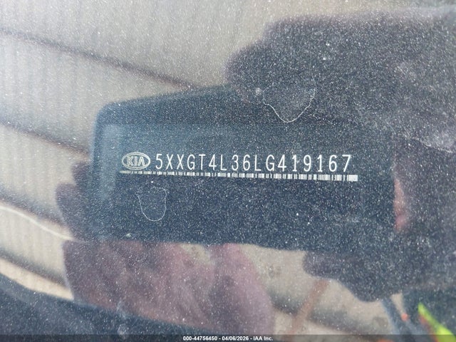 2020 Kia Optima Lx მანქანა იყიდება აუქციონზე, vin: 5XXGT4L36LG419167, აუქციონის ნომერი: 44756450