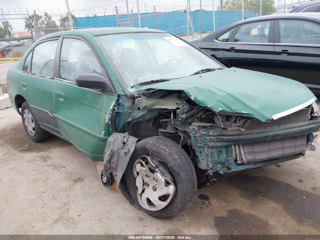2002 HONDA CIVIC 2HGES16512H593456