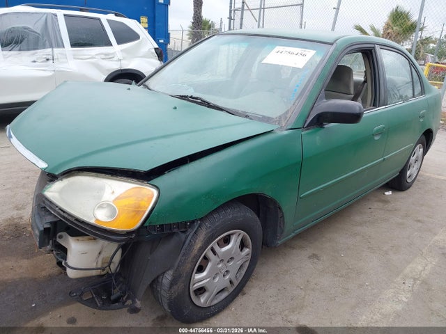 2002 HONDA CIVIC 2HGES16512H593456 Photo 1