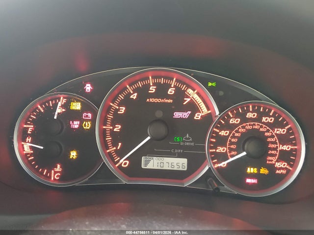 2013 Subaru Impreza Wrx Sti მანქანა იყიდება აუქციონზე, vin: JF1GV8J69DL008819, აუქციონის ნომერი: 44756511