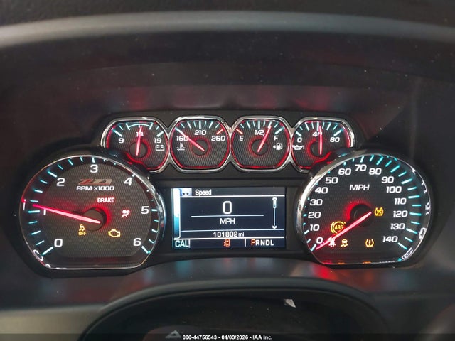 44756543 :رقم المزاد ، 3GCUKREC8HG185800 vin ، 2017 Chevrolet Silverado 1500 2lt مزاد بيع