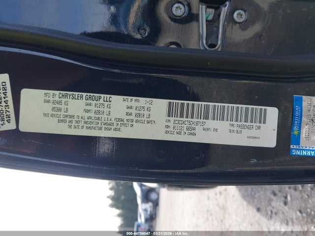 Aukcja sprzedaży 2012 Dodge Charger R/t, vin: 2C3CDXCT5CH187157, numer aukcji: 44756547