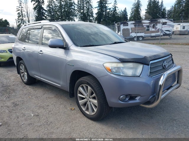 2008 TOYOTA HIGHLANDER HYBRID JTEEW44A682009666