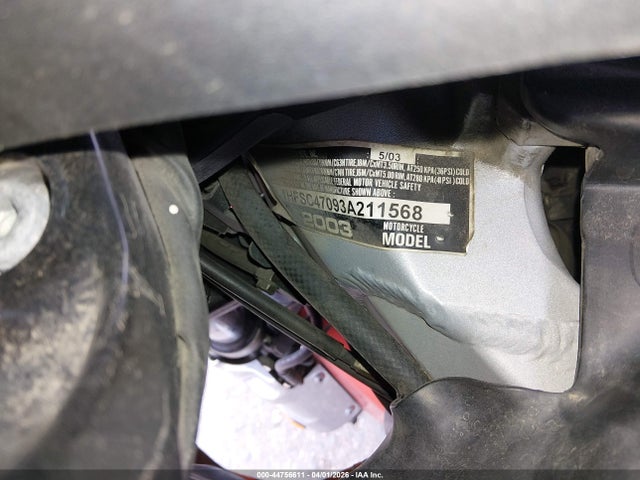 2003 HONDA GL1800 1HFSC47093A211568 Photo 9