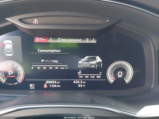 Продажа на аукционе авто 2019 Audi A6 55 Premium, vin: WAUL2AF23KN062274, номер лота: 44756745