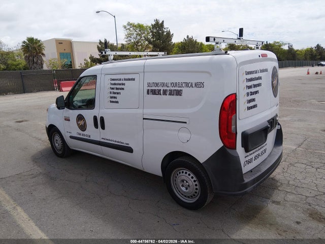 2017 Ram Promaster City Tradesman მანქანა იყიდება აუქციონზე, vin: ZFBERFAB9H6H22760, აუქციონის ნომერი: 44756762