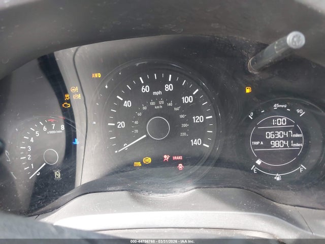 Aukcja sprzedaży 2017 Honda Hr-v Ex, vin: 3CZRU6H54HG704492, numer aukcji: 44756768