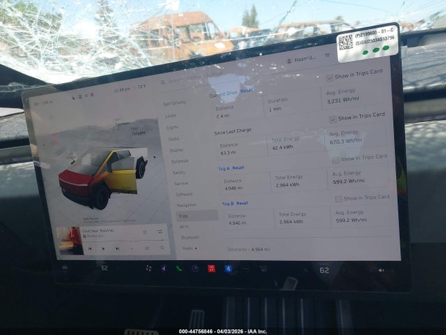 Aukcja sprzedaży 2025 Tesla Cybertruck All-wheel Drive, vin: 7G2CEHED1SA064720, numer aukcji: 44756846