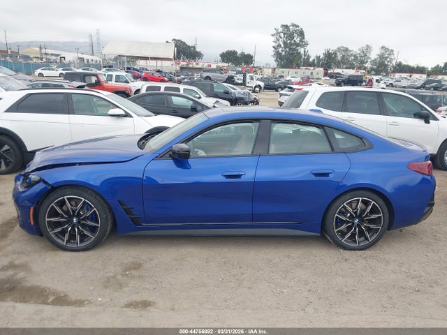 44756892 :رقم المزاد ، WBY43HD04SFU46541 vin ، 2025 Bmw I4 Gran Coupe Xdrive40 مزاد بيع