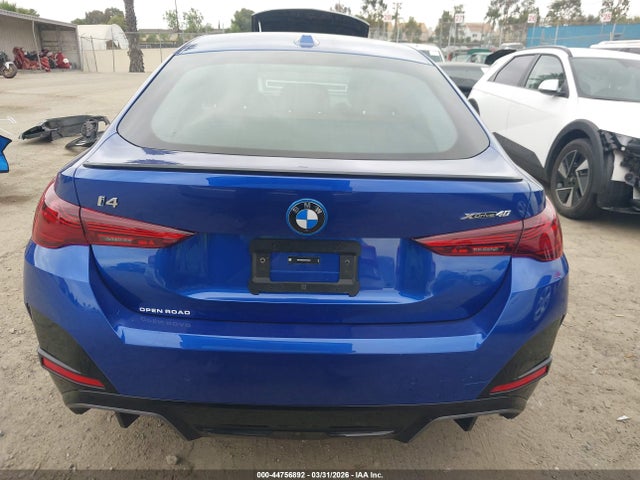 44756892 :رقم المزاد ، WBY43HD04SFU46541 vin ، 2025 Bmw I4 Gran Coupe Xdrive40 مزاد بيع