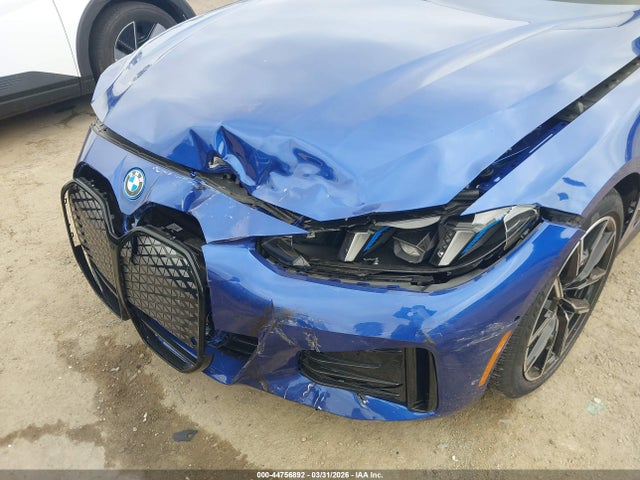 44756892 :رقم المزاد ، WBY43HD04SFU46541 vin ، 2025 Bmw I4 Gran Coupe Xdrive40 مزاد بيع
