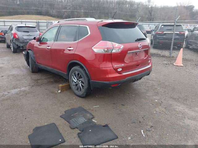 Nissan Rogue Sl 2016 5N1AT2MV2GC782741 Image 3