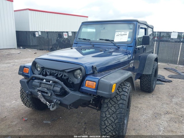 Aukcja sprzedaży 2002 Jeep Wrangler X, vin: 1J4FA39SX2P732721, numer aukcji: 44756999