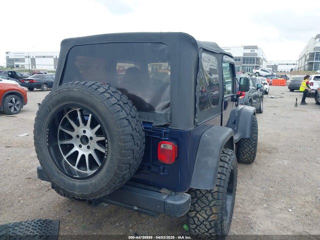 Aukcja sprzedaży 2002 Jeep Wrangler X, vin: 1J4FA39SX2P732721, numer aukcji: 44756999