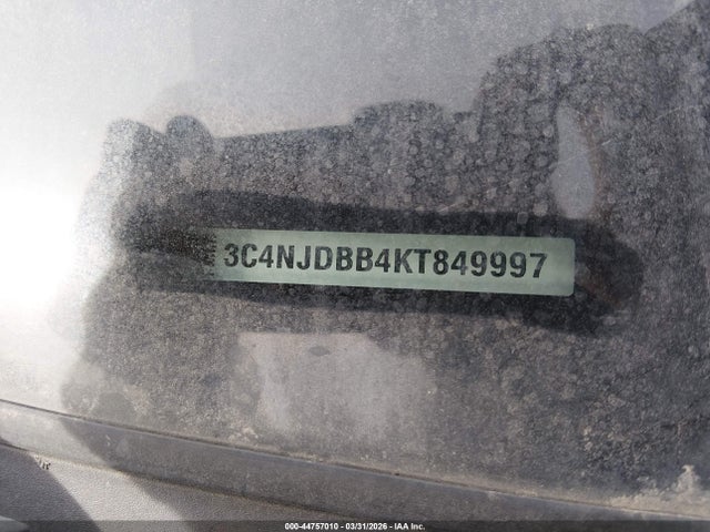 Продаж на аукціоні авто 2019 Jeep Compass Latitude 4x4, vin: 3C4NJDBB4KT849997, номер лоту: 44757010