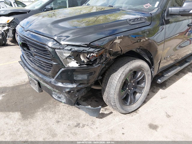 44757100 :رقم المزاد ، 1C6RRFFG6KN703975 vin ، 2019 Ram 1500 Big Horn/lone Star  4x4 5'7 Box مزاد بيع