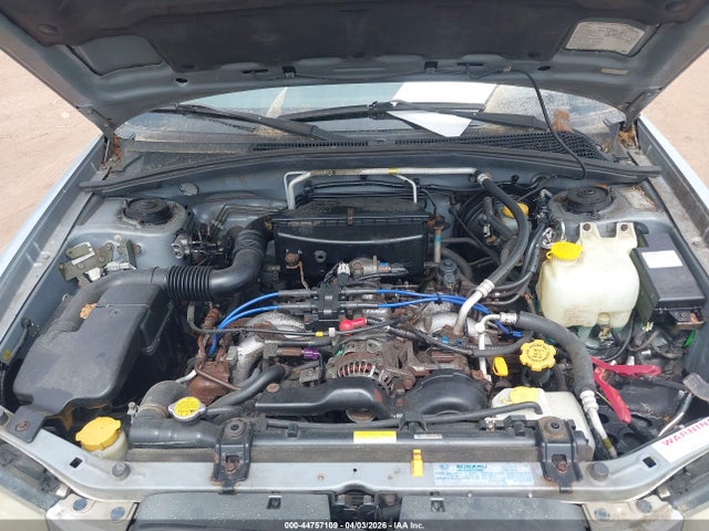 2004 Subaru Forester 2.5x მანქანა იყიდება აუქციონზე, vin: JF1SG63614H702333, აუქციონის ნომერი: 44757109