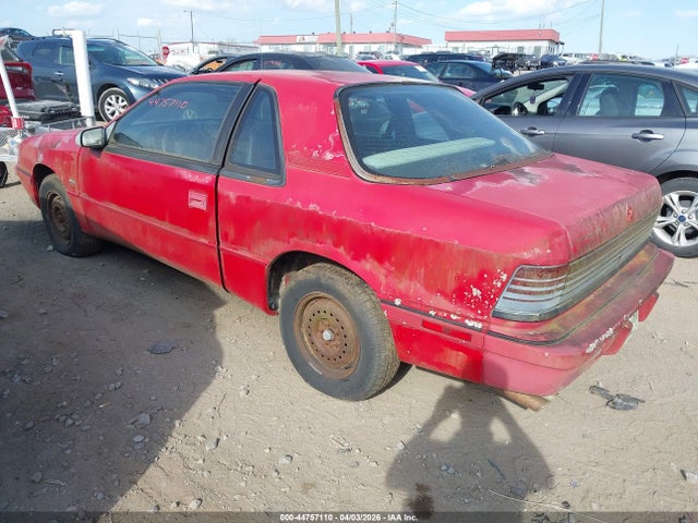 44757110 :رقم المزاد ، 1C3XU413XNF199795 vin ، 1992 Chrysler Lebaron مزاد بيع