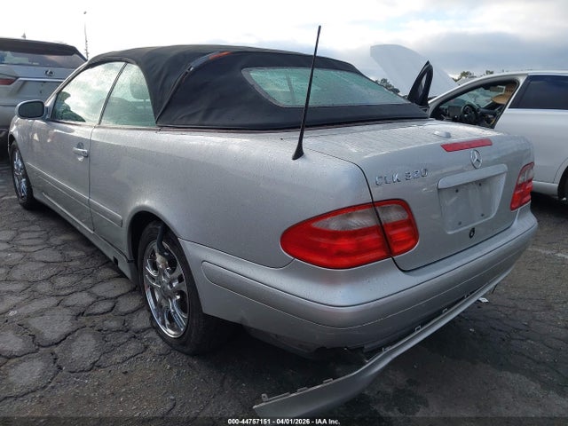 2003 Mercedes-benz Clk 320 მანქანა იყიდება აუქციონზე, vin: WDBLK65G53T134763, აუქციონის ნომერი: 44757151