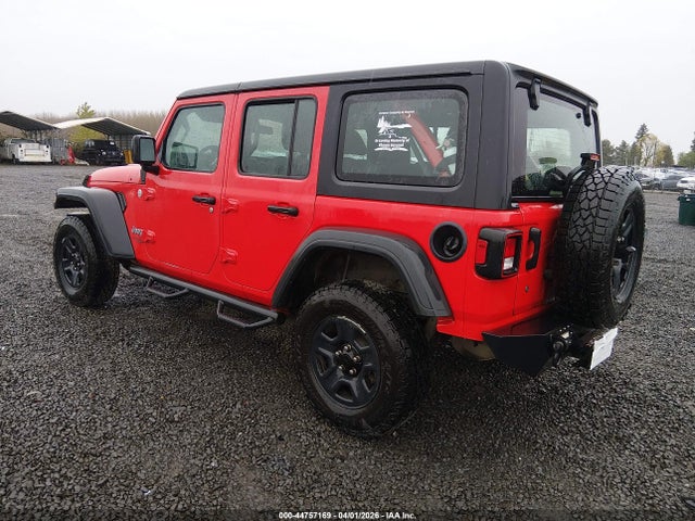 1C4HJXDG1JW183035 Jeep Wrangler Unlimited Sport 4x4