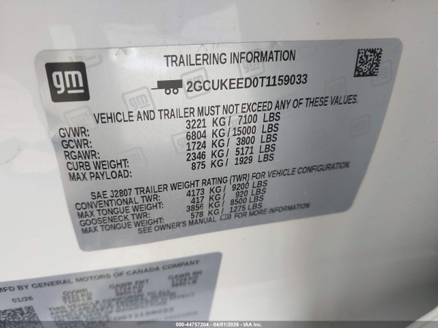 2GCUKEED0T1159033 Chevrolet Silverado 1500 4wd Short Bed Rst