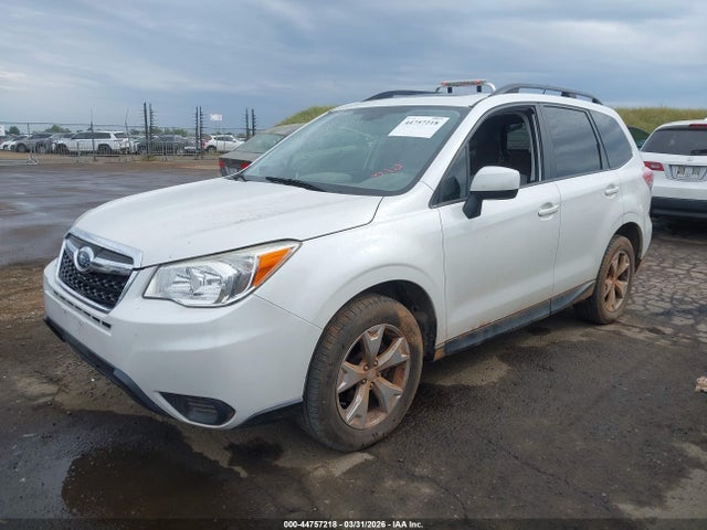 2015 Subaru Forester 2.5i Premium მანქანა იყიდება აუქციონზე, vin: JF2SJAGC1FH589177, აუქციონის ნომერი: 44757218