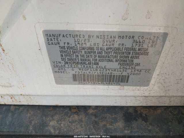 Nissan Kicks S Xtronic Cvt 2024 3N1CP5BV6RL481406 Image 9