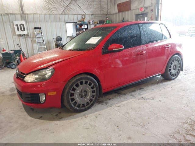 44757253 :رقم المزاد ، WVWHD7AJ0CW047585 vin ، 2012 Volkswagen Gti 4-door مزاد بيع