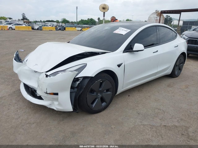 Продажа на аукционе авто 2021 Tesla Model 3 Standard Range Plus Rear-wheel Drive, vin: 5YJ3E1EA2MF911427, номер лота: 44757280