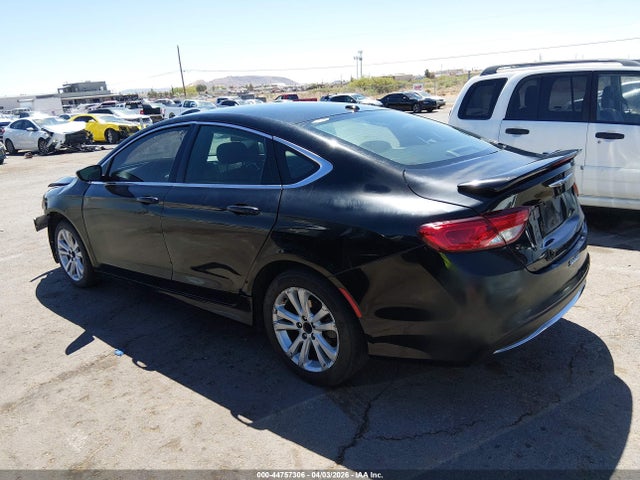 2015 Chrysler 200 Limited მანქანა იყიდება აუქციონზე, vin: 1C3CCCAB0FN734417, აუქციონის ნომერი: 44757306