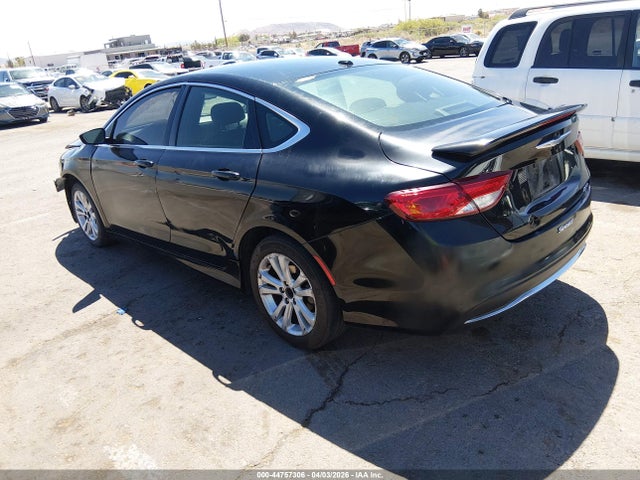 2015 Chrysler 200 Limited მანქანა იყიდება აუქციონზე, vin: 1C3CCCAB0FN734417, აუქციონის ნომერი: 44757306