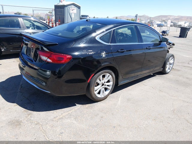 2015 Chrysler 200 Limited მანქანა იყიდება აუქციონზე, vin: 1C3CCCAB0FN734417, აუქციონის ნომერი: 44757306