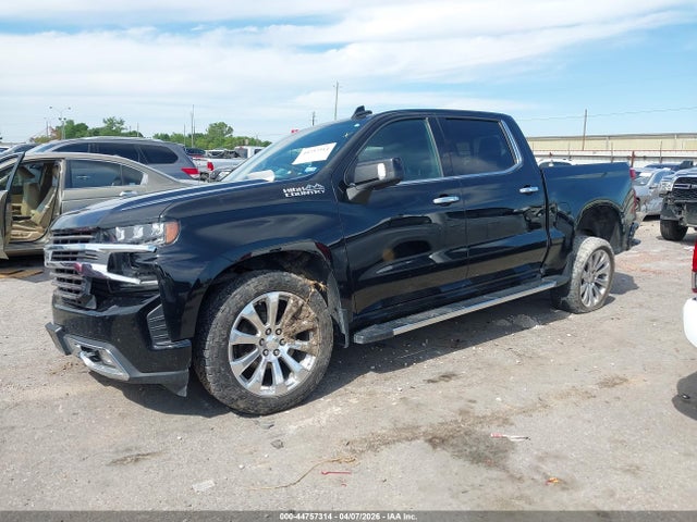 Продаж на аукціоні авто 2022 Chevrolet Silverado 1500 Ltd 4wd  Short Bed High Country, vin: 3GCUYHED9NG200138, номер лоту: 44757314