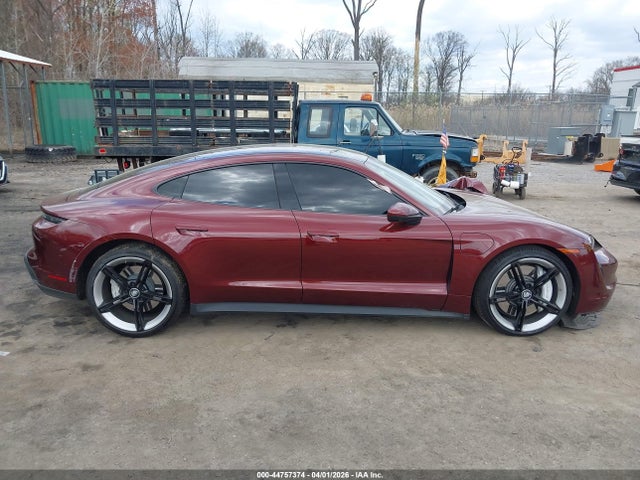 44757374 :رقم المزاد ، WP0AA2Y10NSA13761 vin ، 2022 Porsche Taycan مزاد بيع