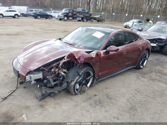 44757374 :رقم المزاد ، WP0AA2Y10NSA13761 vin ، 2022 Porsche Taycan مزاد بيع