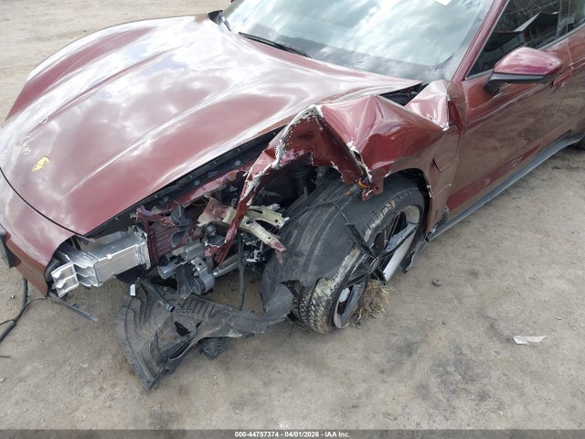 44757374 :رقم المزاد ، WP0AA2Y10NSA13761 vin ، 2022 Porsche Taycan مزاد بيع