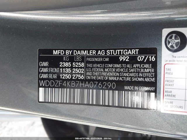2017 MERCEDES-BENZ E 300 WDDZF4KB7HA076290 Photo 8