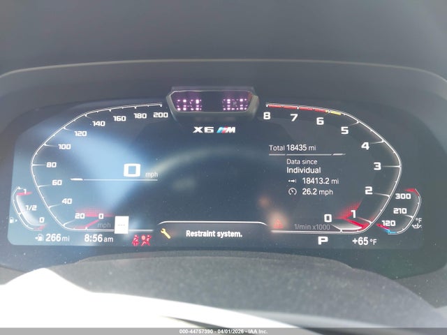 Продаж на аукціоні авто 2023 Bmw X6 M, vin: 5YMCY0C08P9N46401, номер лоту: 44757390