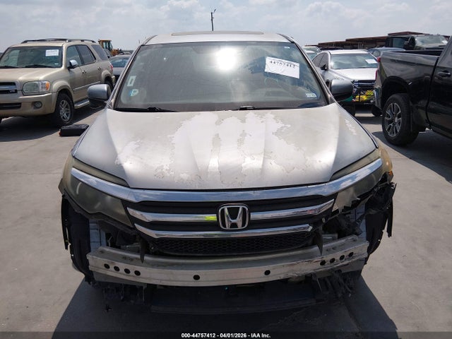 44757412 :رقم المزاد ، 5FNYF5H71HB027771 vin ، 2017 Honda Pilot Ex-l مزاد بيع