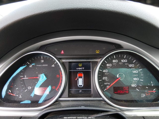 Продажа на аукционе авто 2011 Audi Q7 3.0 Tdi Premium, vin: WA1LMAFE4BD010675, номер лота: 44757420