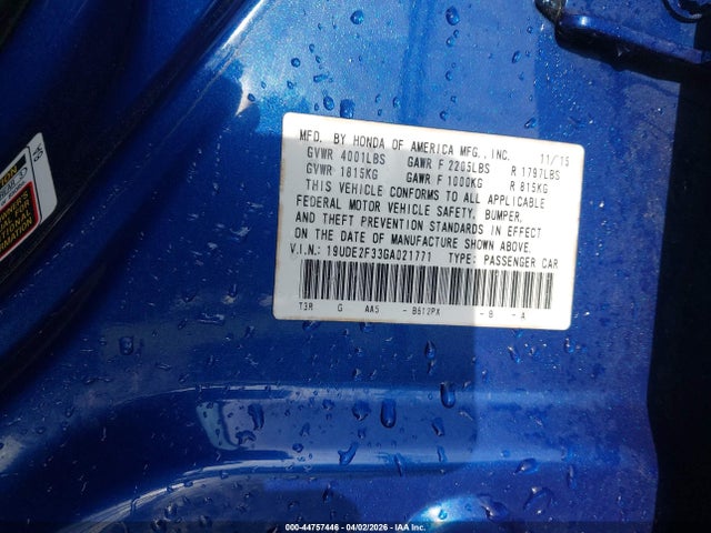Продаж на аукціоні авто 2016 Acura Ilx 2.4l/acurawatch Plus Package, vin: 19UDE2F33GA021771, номер лоту: 44757446