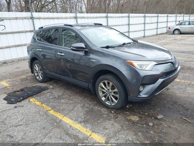 2018 Toyota Rav4 Hybrid Limited მანქანა იყიდება აუქციონზე, vin: JTMDJREV1JD190618, აუქციონის ნომერი: 44757617