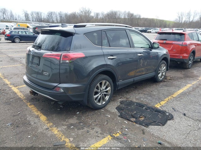 2018 Toyota Rav4 Hybrid Limited მანქანა იყიდება აუქციონზე, vin: JTMDJREV1JD190618, აუქციონის ნომერი: 44757617