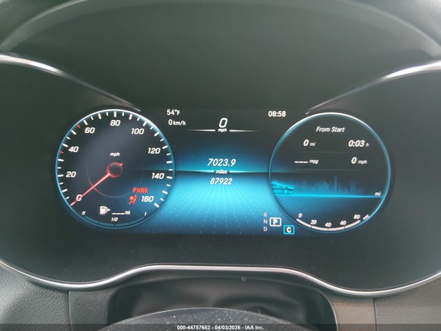 Aukcja sprzedaży 2021 Mercedes-benz Glc 300 4matic Coupe, vin: W1N0J8EB9MF912627, numer aukcji: 44757652