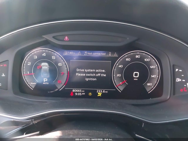 2020 Audi Q7 Premium 45 Tfsi Quattro Tiptronic მანქანა იყიდება აუქციონზე, vin: WA1AJAF72LD010855, აუქციონის ნომერი: 44757662