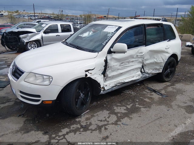 2004 Volkswagen Touareg V8 მანქანა იყიდება აუქციონზე, vin: WVGEM77L94D043944, აუქციონის ნომერი: 44757675