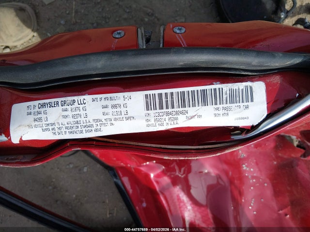 Продажа на аукционе авто 2014 Dodge Dart Sxt, vin: 1C3CDFBB4ED824624, номер лота: 44757689